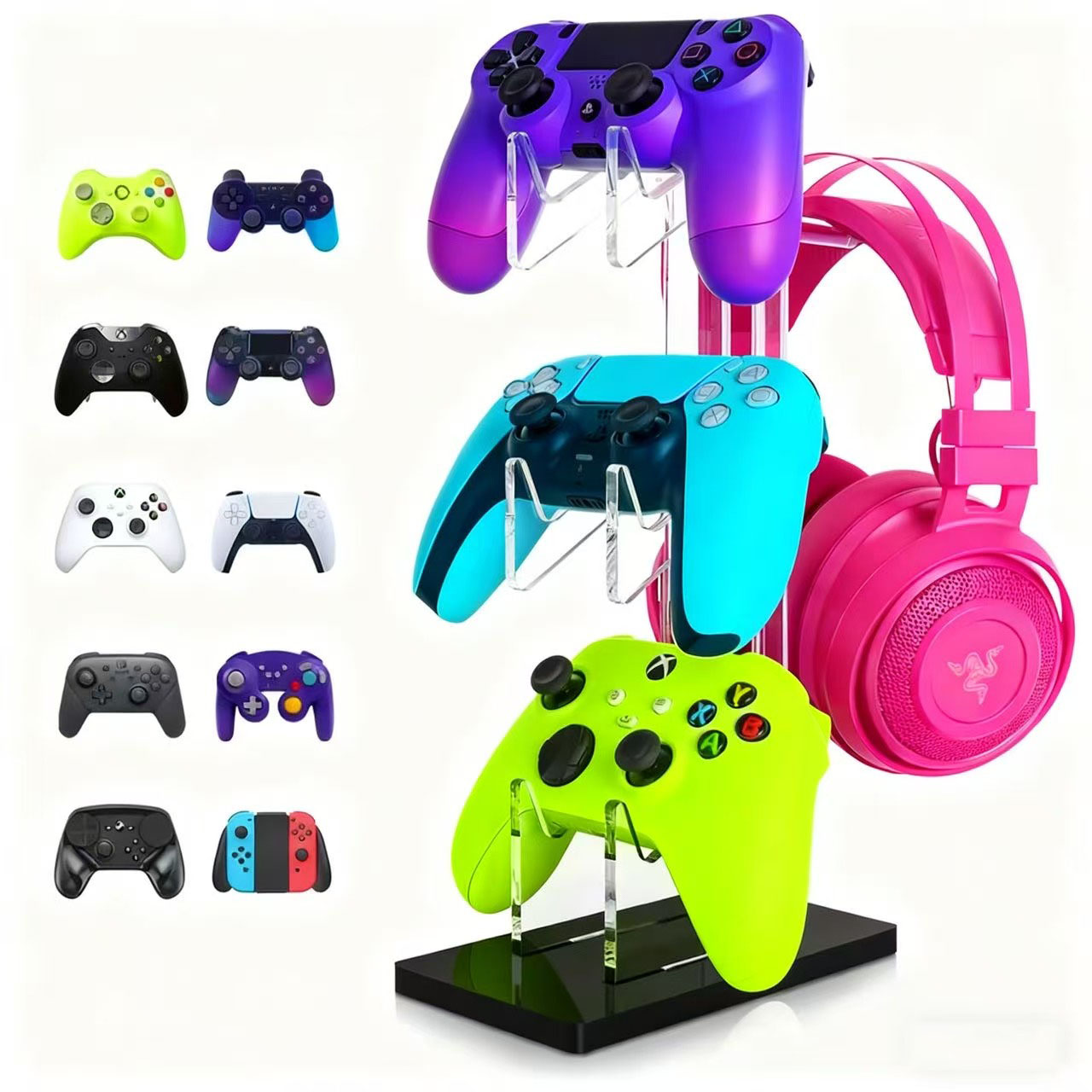 Gaming Accessories Vr - حامل وحدة تحكم عالمي من طبقتين