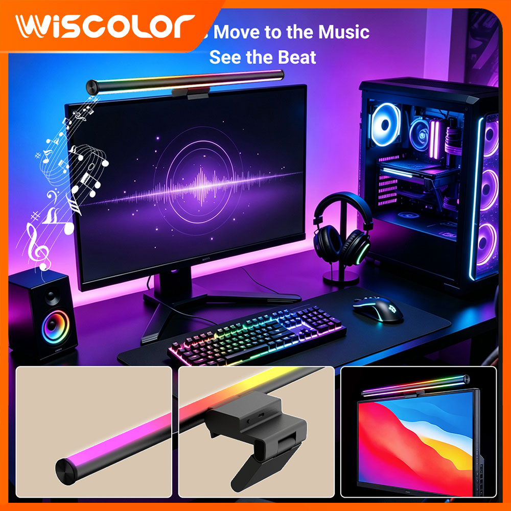 Gaming Accessories App - شريط إضاءة ذكي للشاشة مع تحكم