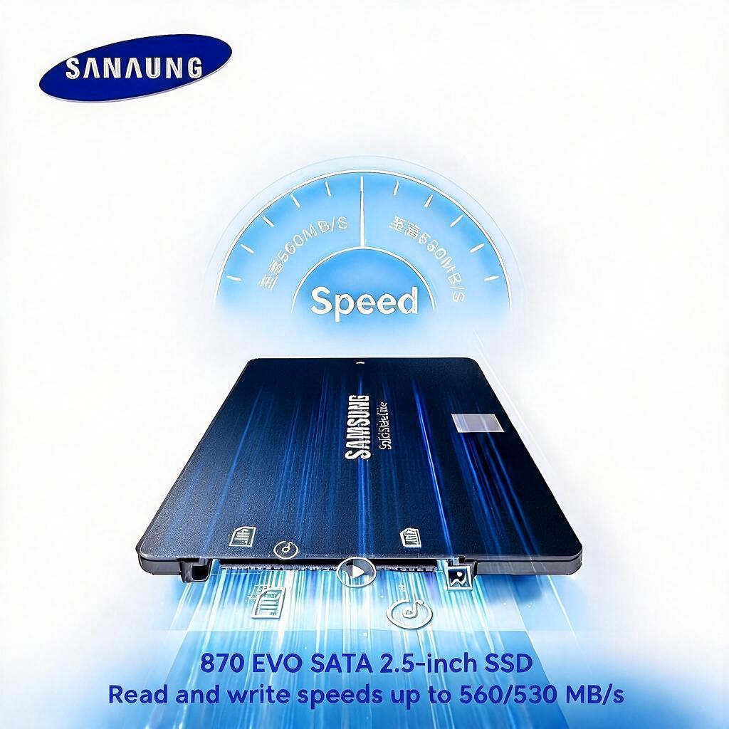 Samsung Ssd Evo 870 - قرص صلب داخلي من سامسونج SSD
