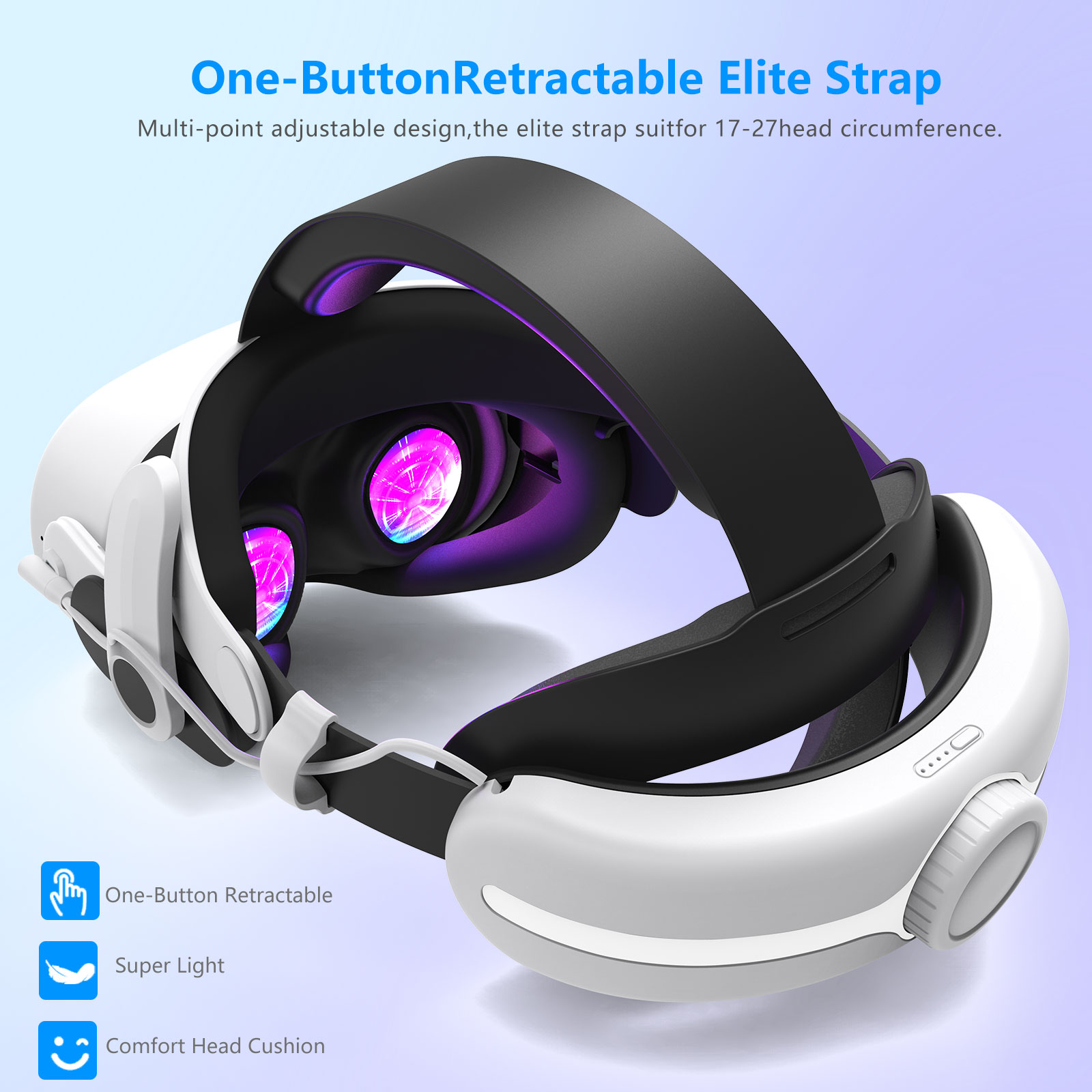 حزام رأس قابل للتعديل بسعة 120 - مراجعة Gaming Accessories Vr وسعره