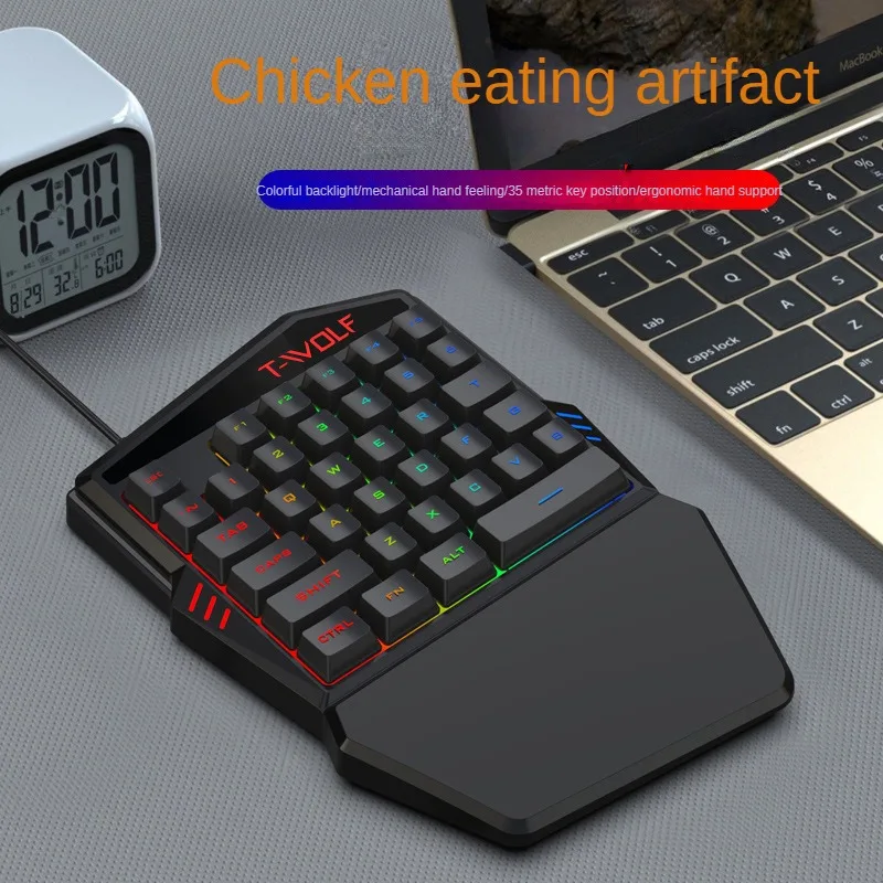 طقم لوحة مفاتيح بيد واحدة ، لع - مراجعة Gaming Accessories Mobile وسعره