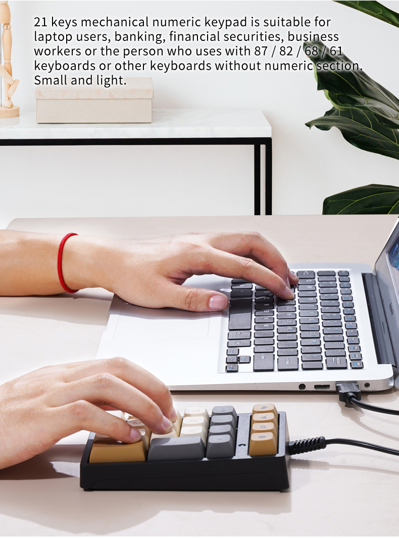 لوحة مفاتيح رقمية صغيرة T21 مع - مراجعة Keyboard Numpad Separate وسعره