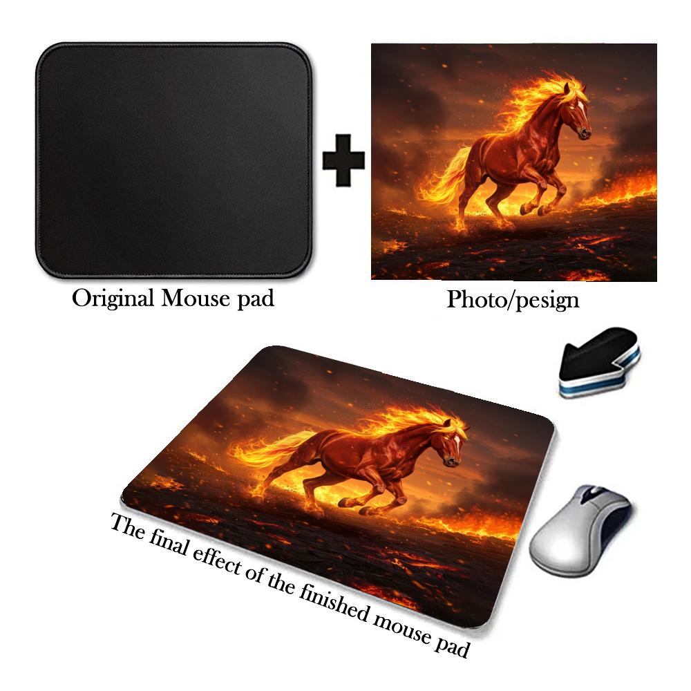 لوحة ماوس بنمط حصان النار، مطا - مراجعة Gaming Accessories For Free Fire وسعره