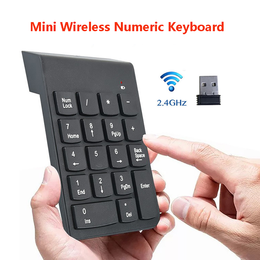 لوحة مفاتيح رقمية لاسلكية صغير - مراجعة Keyboard Numpad Separate وسعره