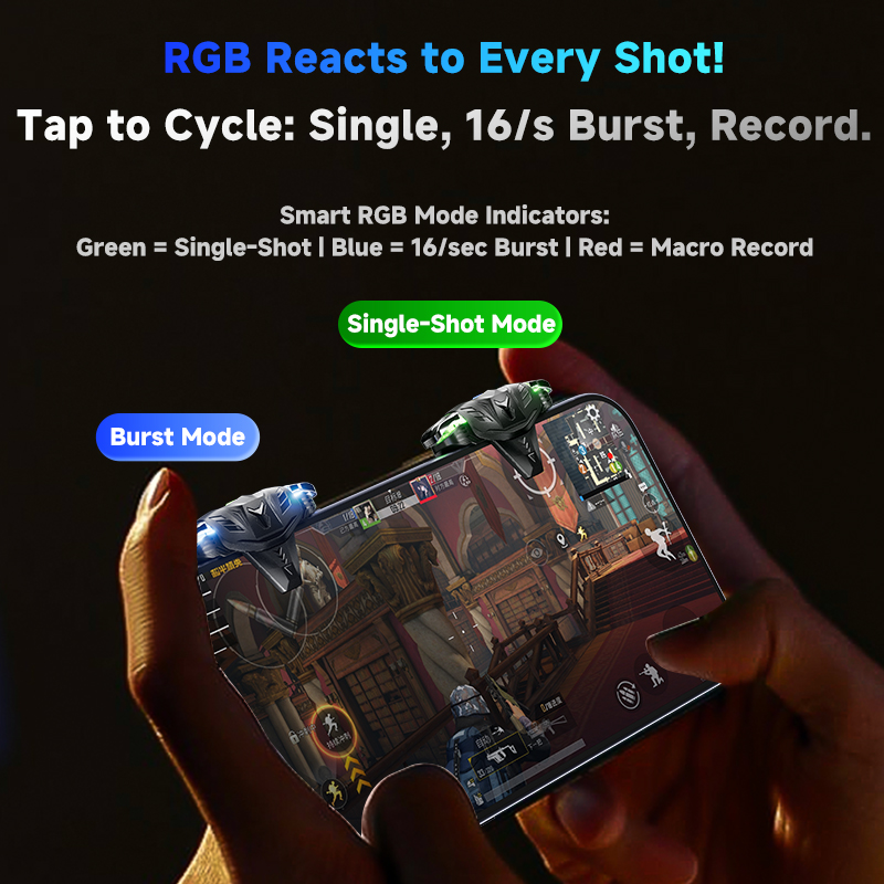 آلة زر ألعاب الهاتف المحمول ال - مراجعة Gaming Accessories For Free Fire وسعره