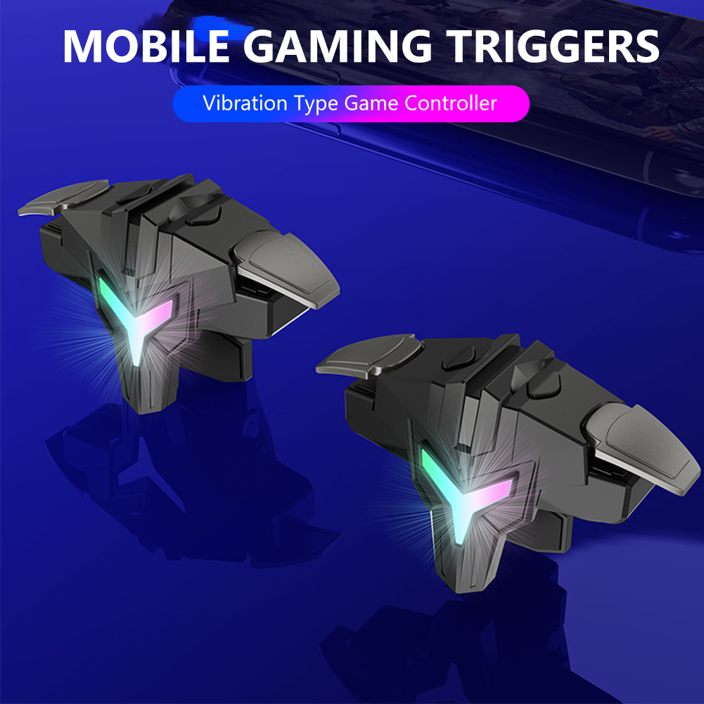1/2 قطعة زر تحكم ميكانيكي RGB  - مراجعة Gaming Accessories For Free Fire وسعره